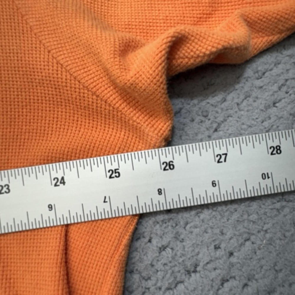 Ralph Lauren Polo Shirt XXL Orange Pocket Sport Cuffed Tipped Collar USA Flag - Picture 5 of 12